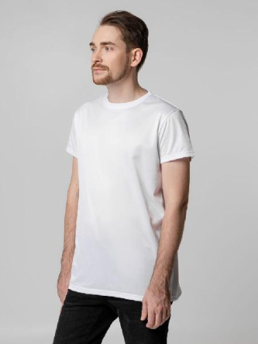 Футболка унисекс для сублимации Paint Tee, белая фото 9