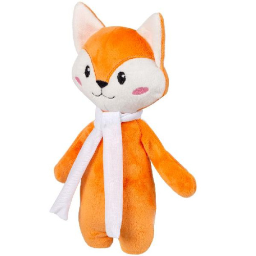 Мягкая игрушка Beastie Toys, лисенок с белым шарфом фото 2