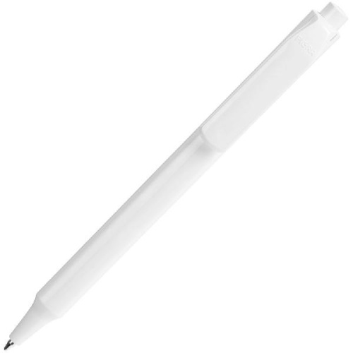 Ручка шариковая Pigra P04 Polished, белая фото 2 Ручка шариковая Pigra P04 Polished, белая фото 2