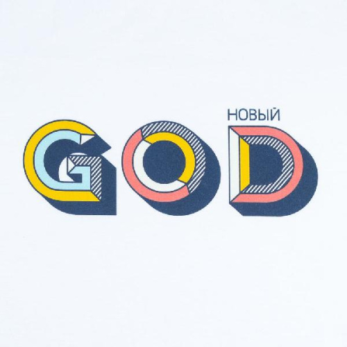 Футболка женская «Новый GOD», белая фото 3 Футболка женская «Новый GOD», белая фото 3