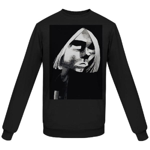 Свитшот «Меламед. Kurt Cobain», черный фото 2 Свитшот «Меламед. Kurt Cobain», черный фото 2