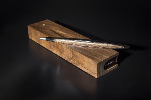 Шариковая ручка Cambiano Shiny Chrome Walnut фото 6