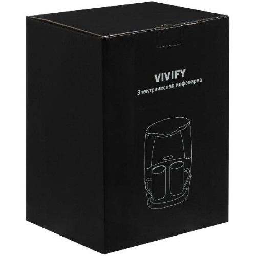 Электрическая кофеварка Vivify, черная фото 10 Электрическая кофеварка Vivify, черная фото 10