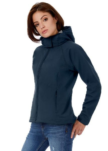 Куртка женская Hooded Softshell фото 8