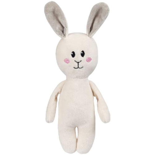 Мягкая игрушка Beastie Toys, заяц с белым шарфом фото 3