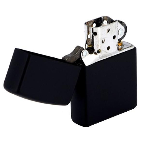 Зажигалка Zippo Classic Matte, матовая черная фото 2 Зажигалка Zippo Classic Matte, матовая черная фото 2