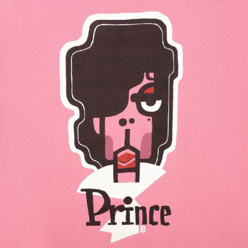 Футболка женская «Меламед. Prince», розовая фото 3