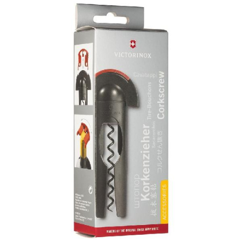 Штопор Victorinox Utensils, черный фото 4 Штопор Victorinox Utensils, черный фото 4