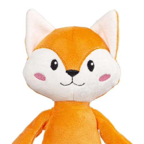 Мягкая игрушка Beastie Toys, лисенок с белым шарфом фото 3