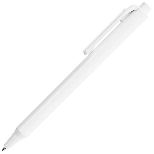 Ручка шариковая Pigra P04 Polished, белая фото 3 Ручка шариковая Pigra P04 Polished, белая фото 3