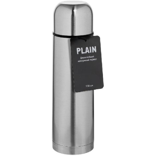 Термос Plain 750, серебристый фото 3 Термос Plain 750, серебристый фото 3