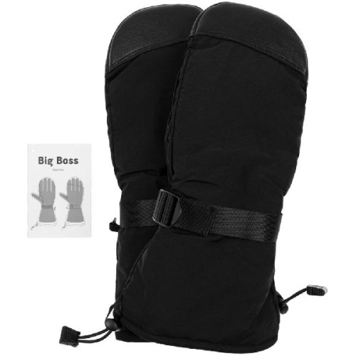 Варежки Big Boss, черные фото 5 Варежки Big Boss, черные фото 5