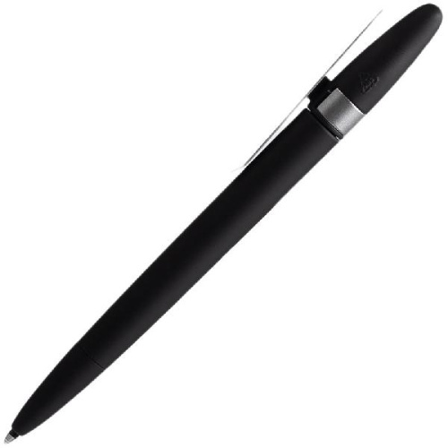 Ручка шариковая Prodir DS5 TSR Metal Clip, черная фото 3