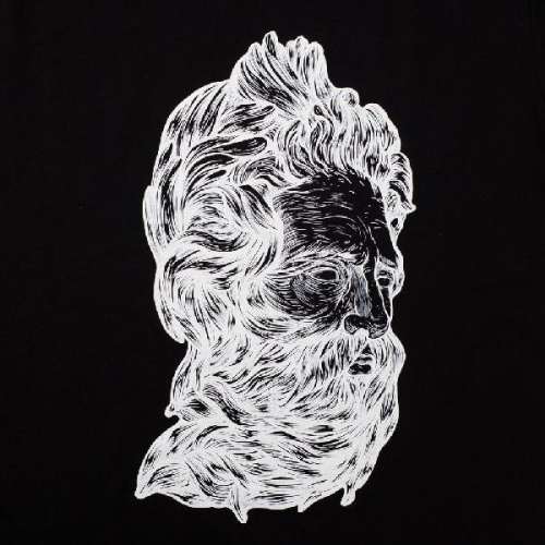 Футболка Tattoo Inverted, черная фото 6