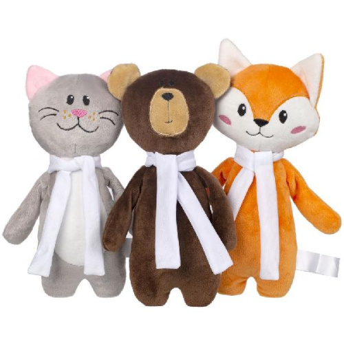 Мягкая игрушка Beastie Toys, мишка с белым шарфом фото 6 Мягкая игрушка Beastie Toys, мишка с белым шарфом фото 6
