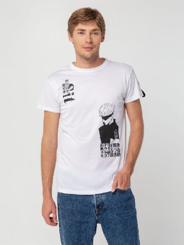 Футболка унисекс для сублимации Paint Tee, белая фото 13